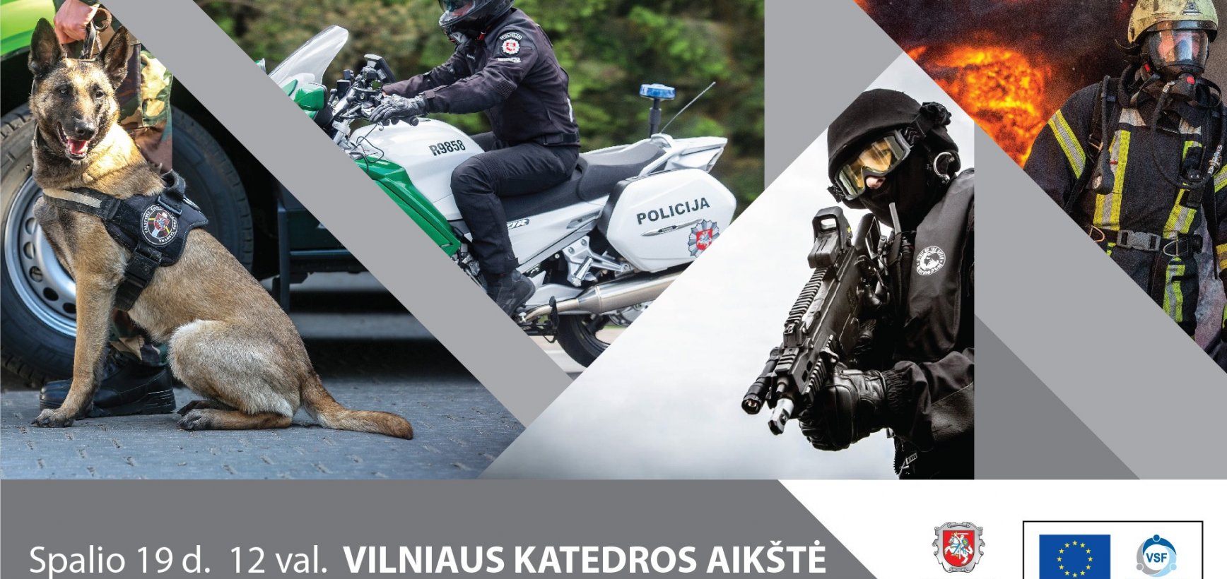 VRM spalio 19 dieną kviečia į Vidaus saugumo dieną