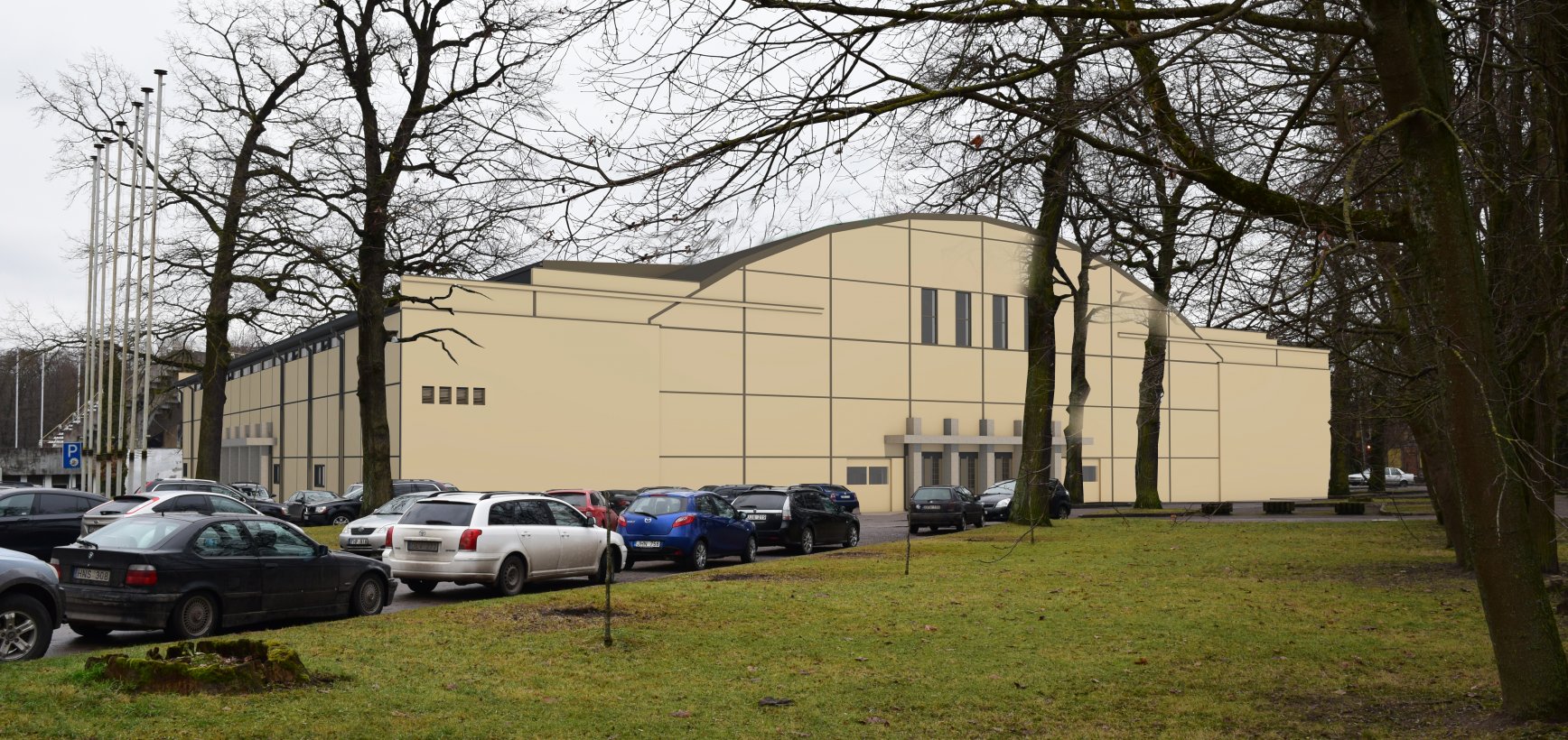 Kauno sporto halė po rekonstrukcijos įgaus naują kvėpavimą