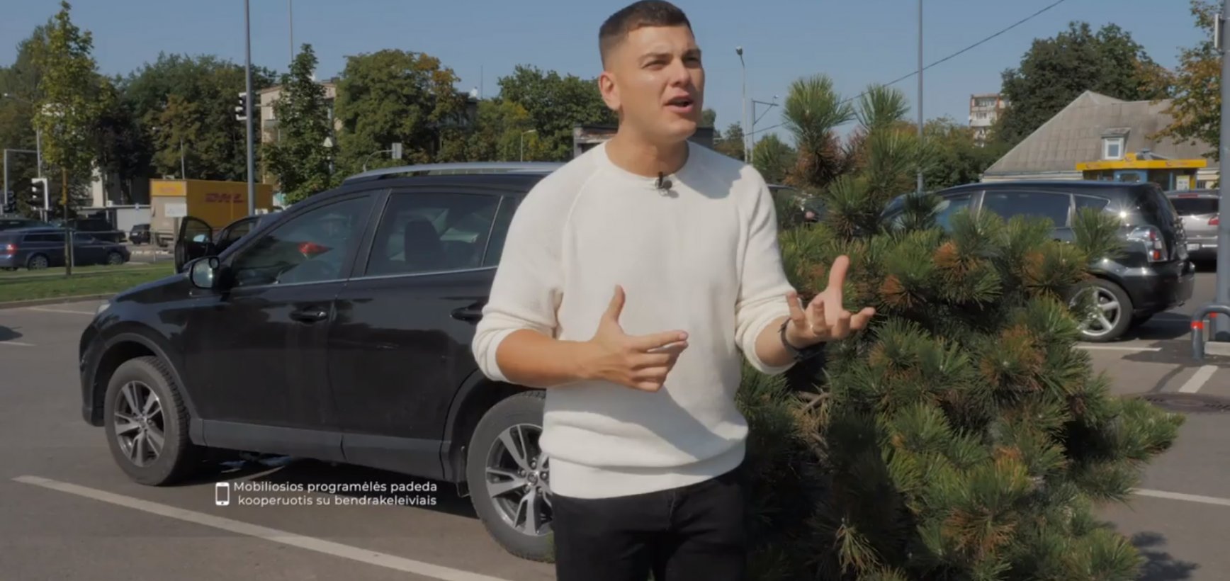 Rolandas Mackevičius išbandė miesto keliones kooperuojantis: didžiausias privalumas – galimybė keliauti autobusų juosta