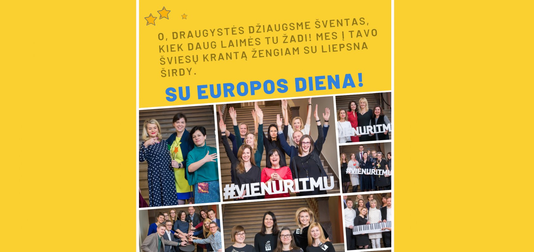 Sveikiname su Europos diena!