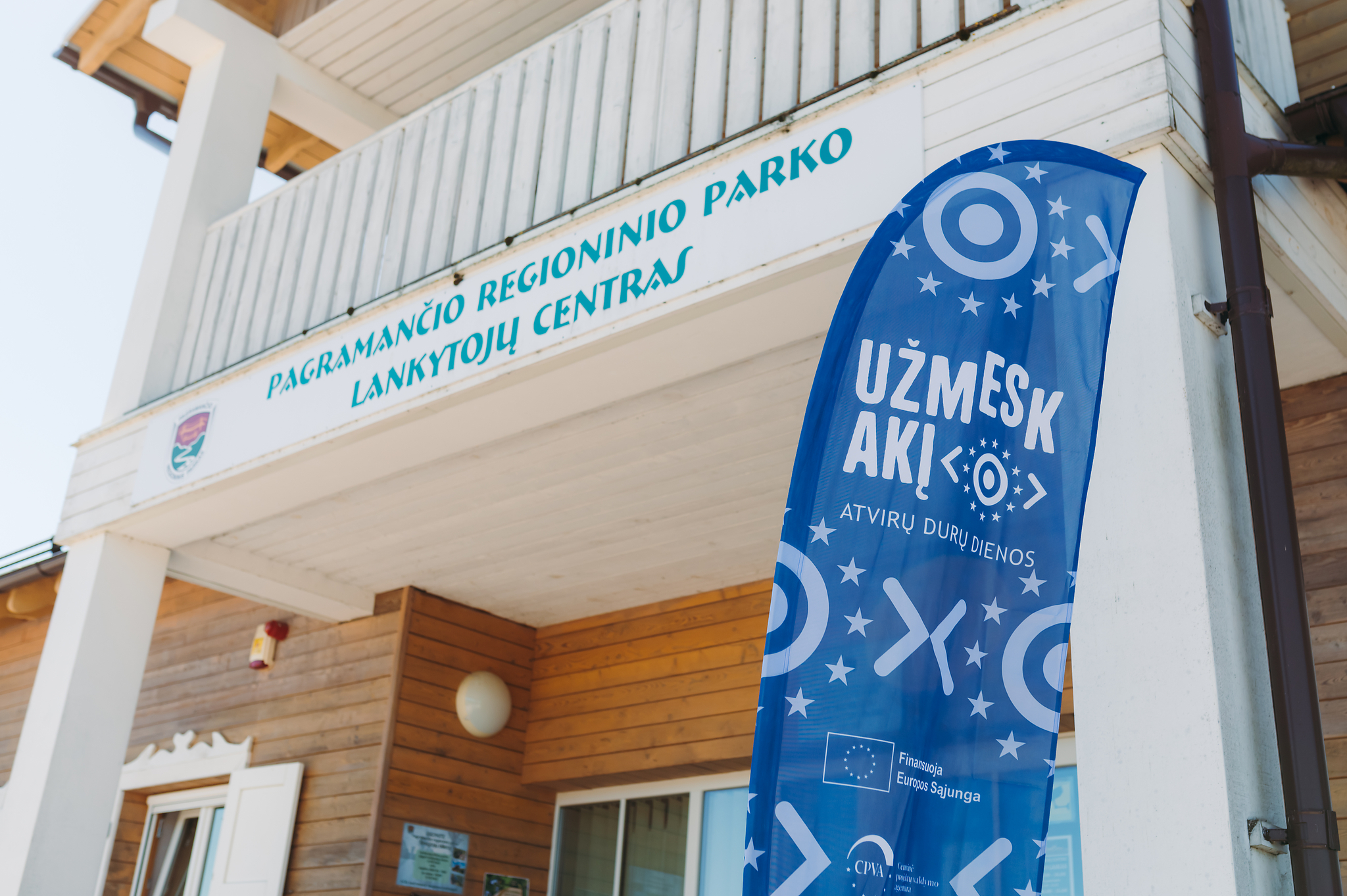 Akmenos ir Jūros upių santakos apžvalgos bokštas, organizatorių nuotr.