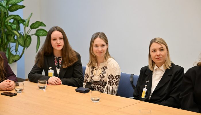 026 Ministras K. Budrys susitiko su Create Ukraine dalyviais