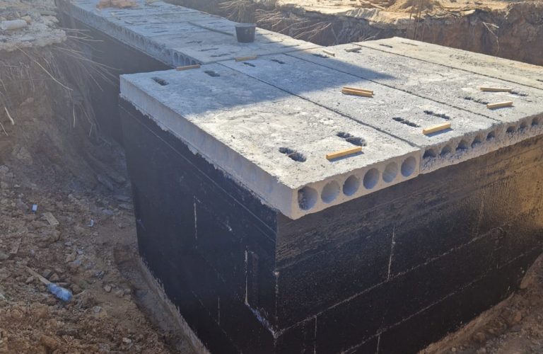 Construction of the shelter Irpin (3)