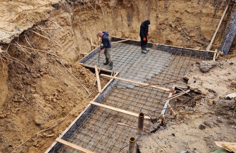 Construction of the shelter Irpin (4)