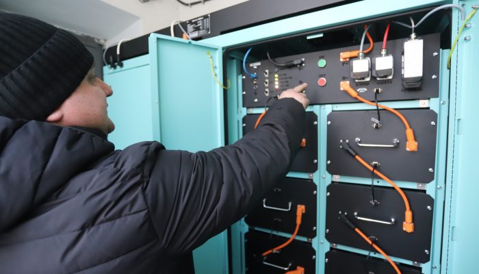 Ligoninės vyriausiasis energetikas. Sergii Kostezh Kyiv Post nuotr.